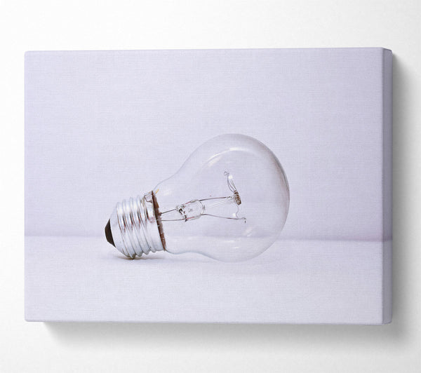 Silver Light Bulb