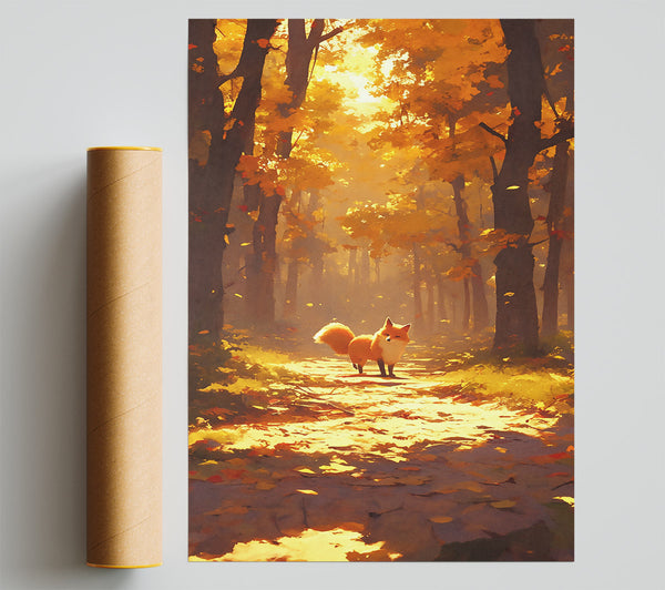 Golden Forest Fox