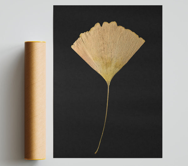 Golden Ginkgo Leaf