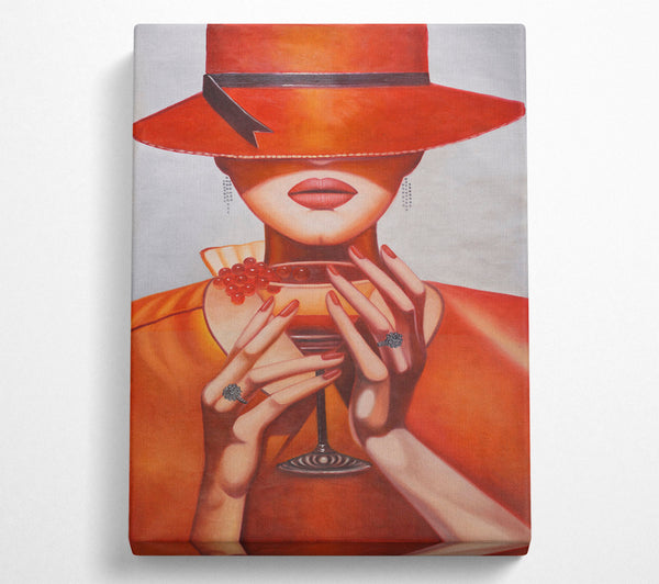 Cocktail Orange Woman