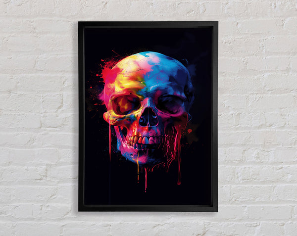 Colour Explosion Skull