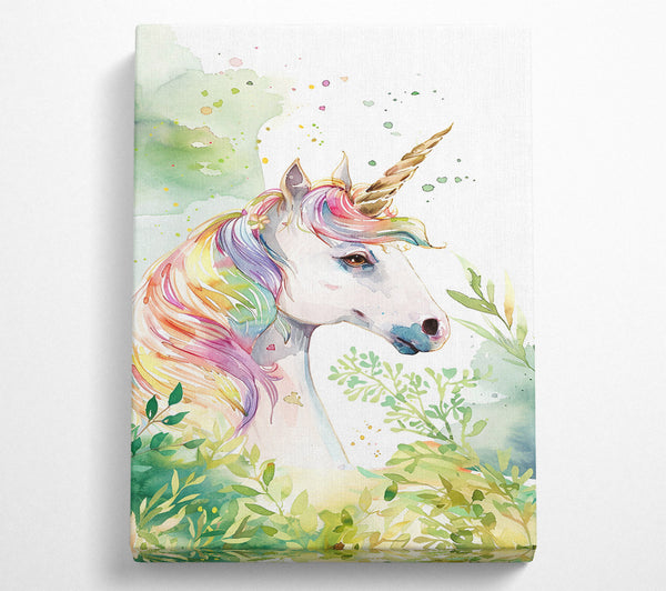 Green Rainbow Unicorn Dream