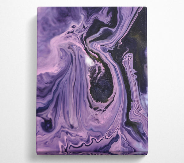 Lilac Cosmic Swirl