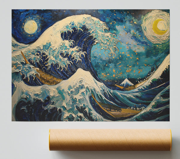 Blue Night Wave