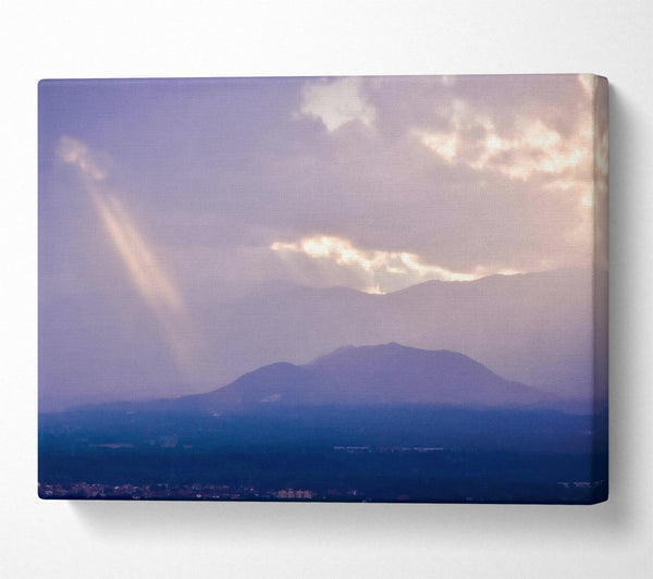 Lavender Mountain Light