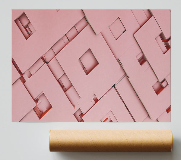 Pink Geometric Layers