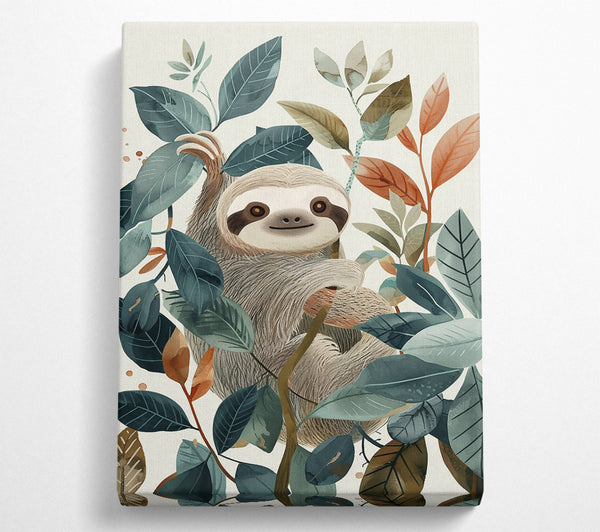 Teal Sloth Serenity