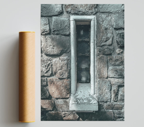 Stone Wall Window Light