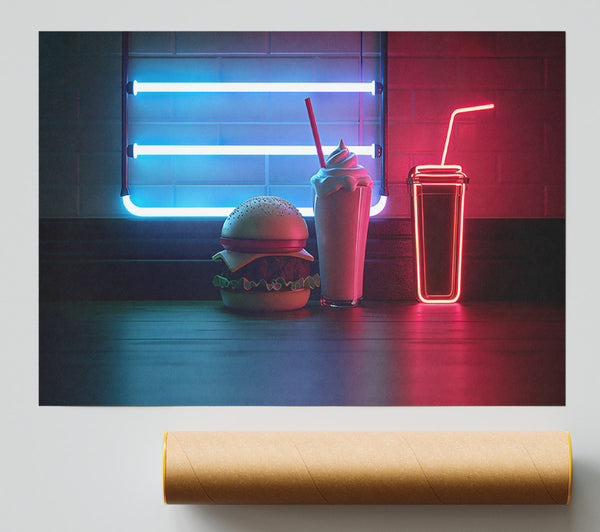 Red Neon Diner