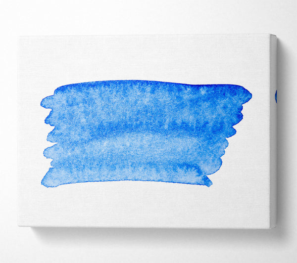 Azure Watercolor Swirl