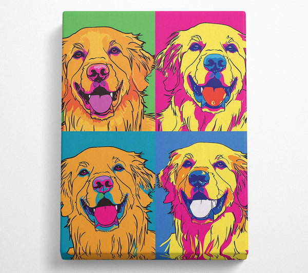 Dog Collage Pop Art