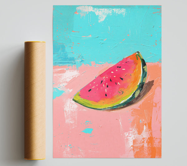 Pink Watermelon Slice