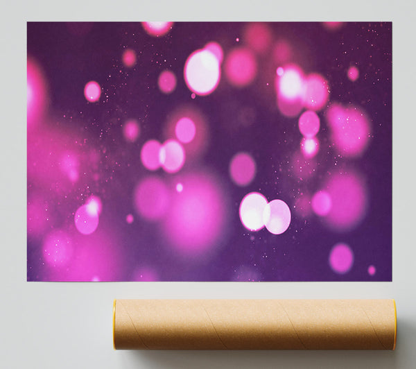 Fuchsia Bokeh Dreams