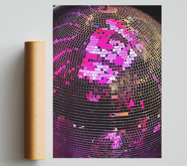 Purple Disco Ball