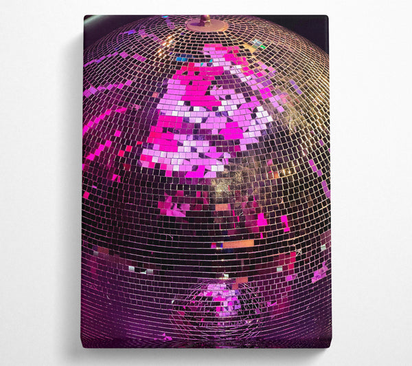 Purple Disco Ball