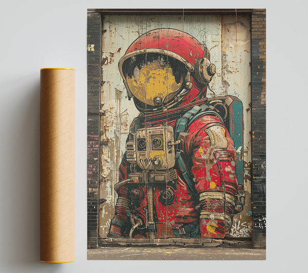 Red Astronaut'S Journey