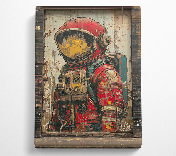 Red Astronaut'S Journey