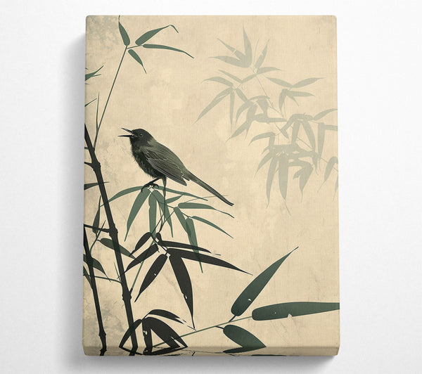 Green Bamboo Songbird