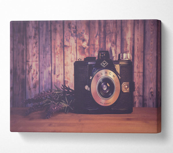 Purple Vintage Camera