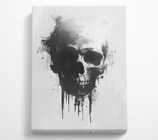 Black Dripping Skull.