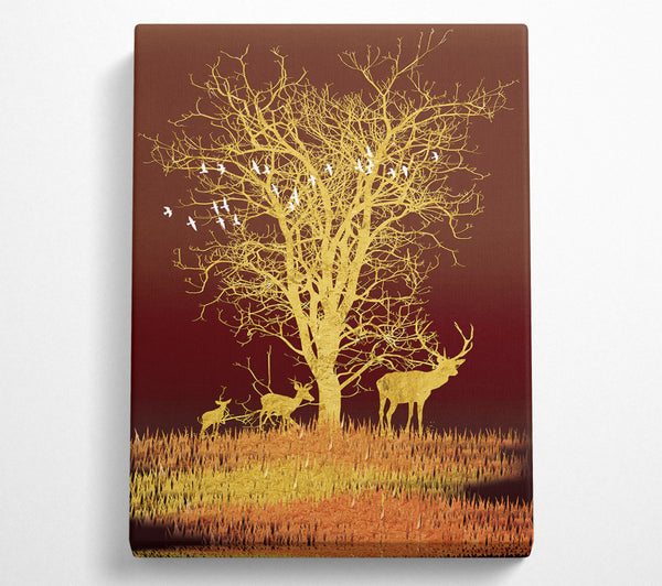 Family Of Deer Tree