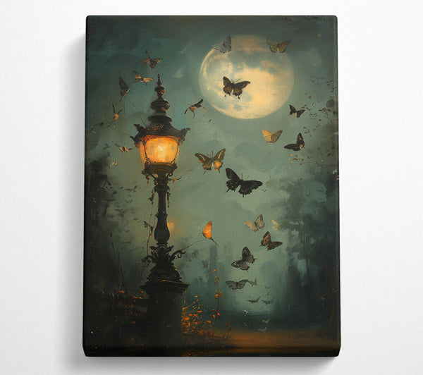 Teal Nightlight Butterflies