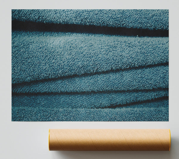 Teal Towel Texture