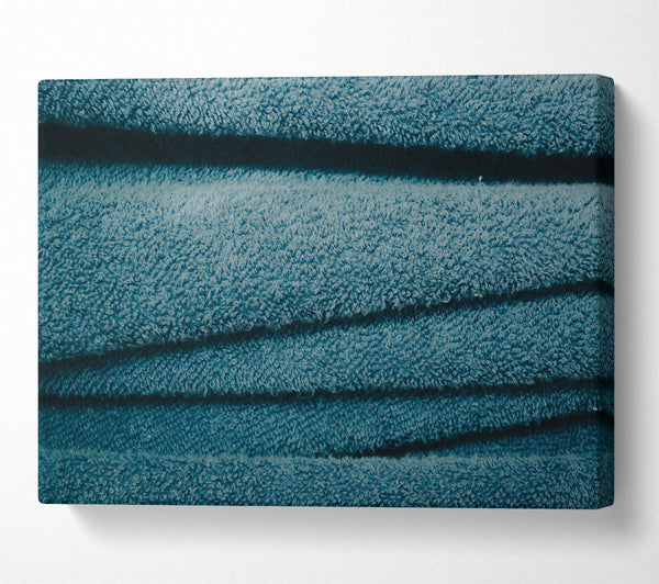 Teal Towel Texture