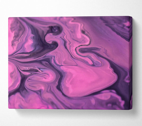 Pink Liquid Swirl