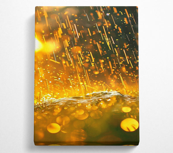 Golden Rain Drops