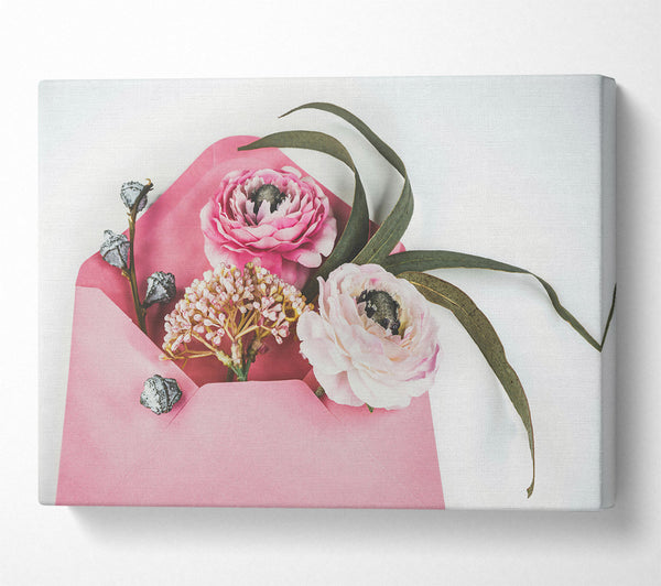 Pink Petal Envelope