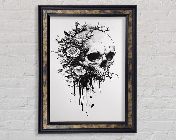 Flower Skull