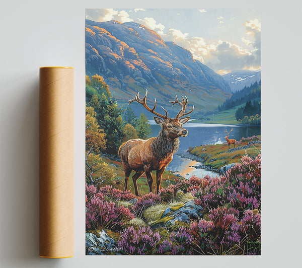 Purple Mountain Stag