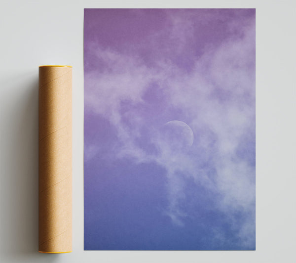 Purple Sky Moon Dreams