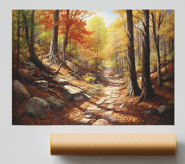 Golden Autumn Path