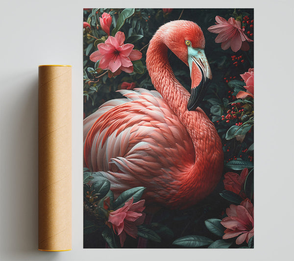 Crimson Flamingo Dream