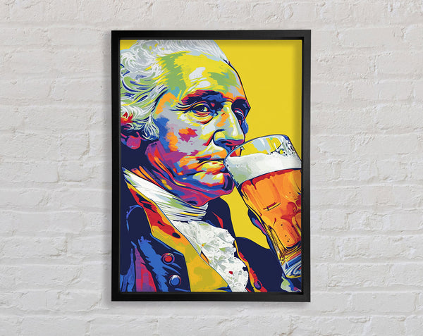 George Washington Pop Art Beer