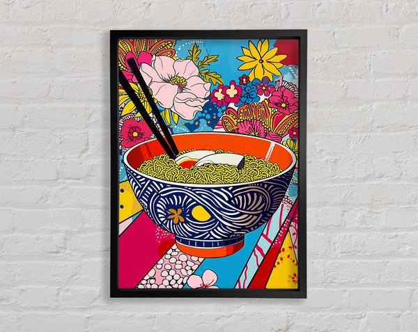 Giant Ramen Bowl Pop Art