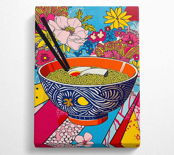 Giant Ramen Bowl Pop Art