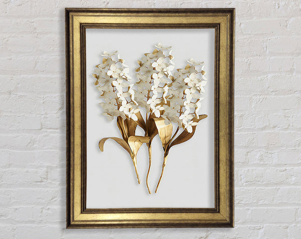 Gold And White Flowers