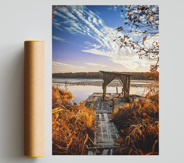 Golden Sunset Dock