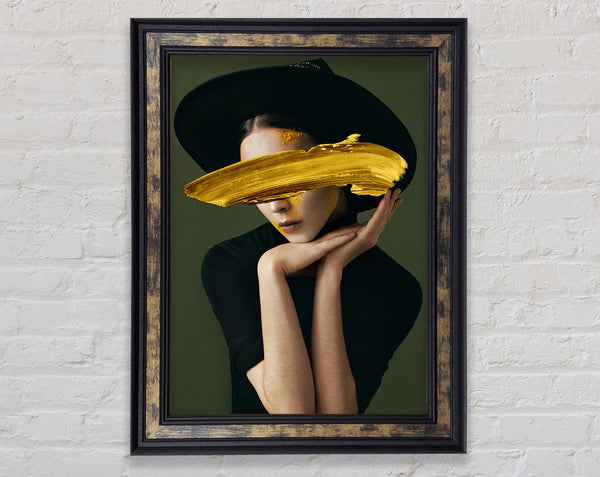 Gold Brush Woman