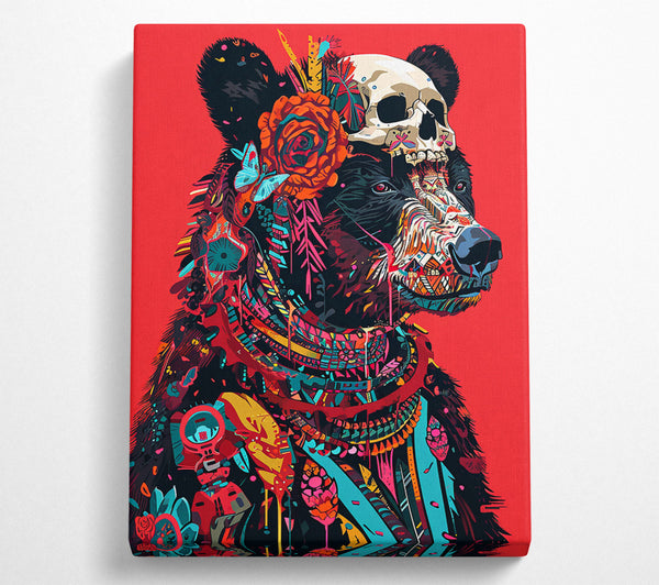 Crimson Skull Bear