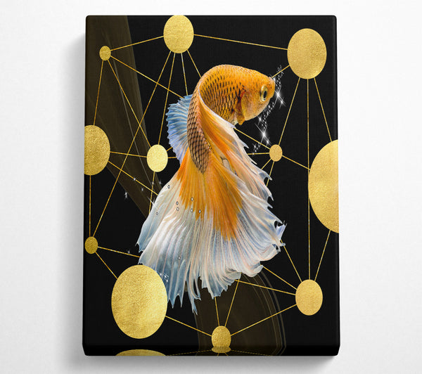 Gold Fish With Gold Spots