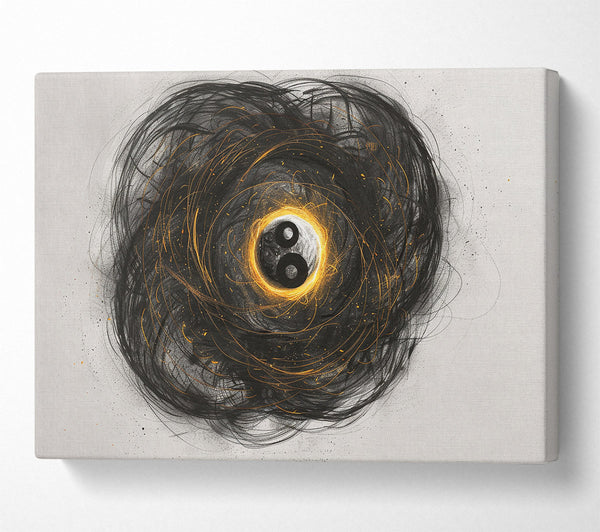 Golden Yin Yang Nest