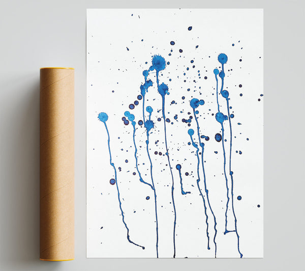 Azure Ink Drips