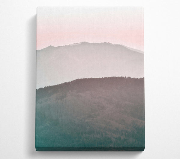 Pink Haze Mountains