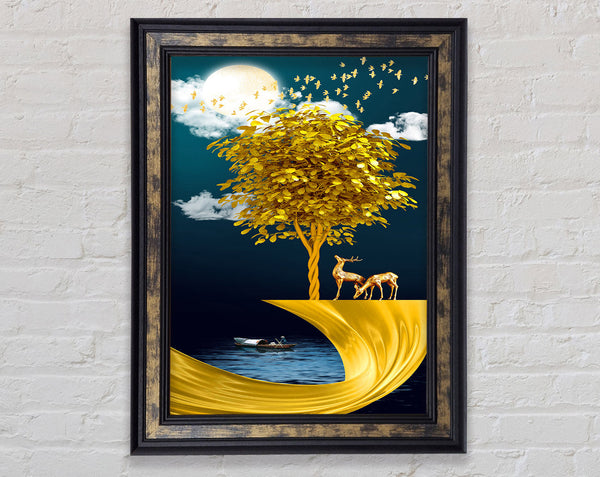 Gold Tree Stag