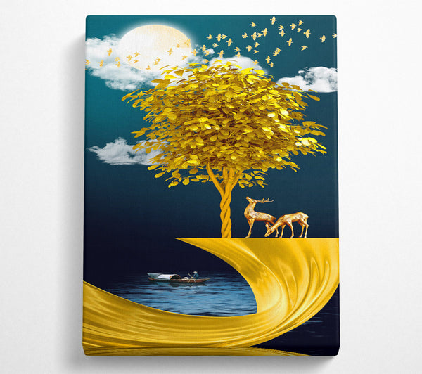 Gold Tree Stag