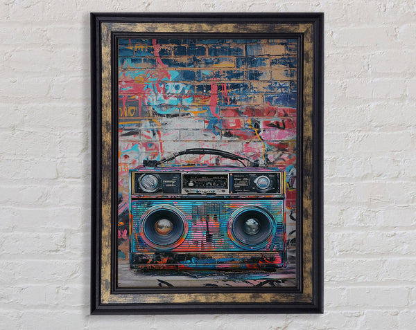 Graffiti Boombox